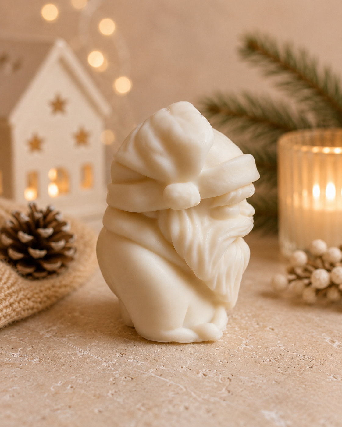 Bougie Père Noël