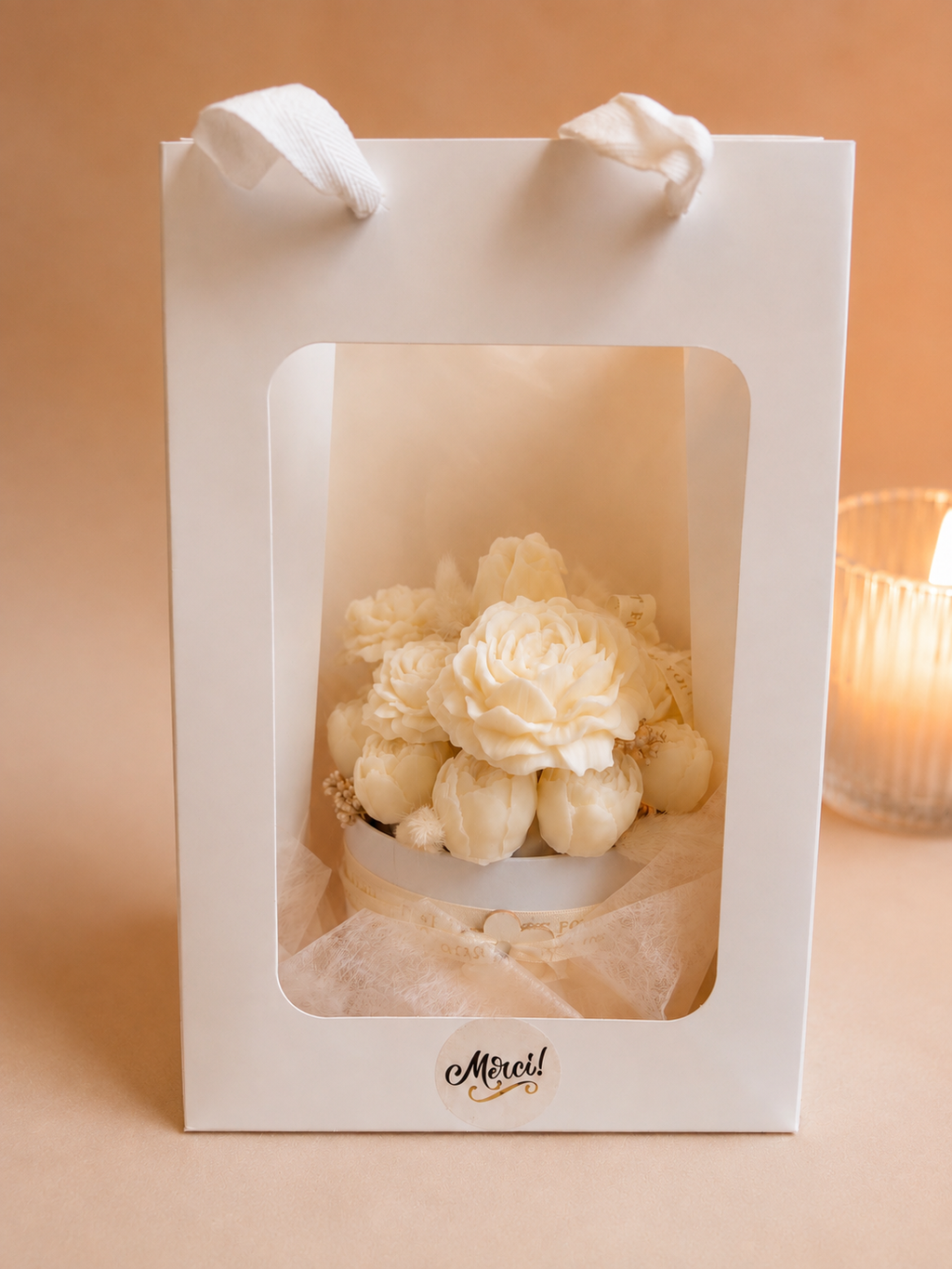 Bouquet Fondant Fleuri – 17 Fondants Parfumés