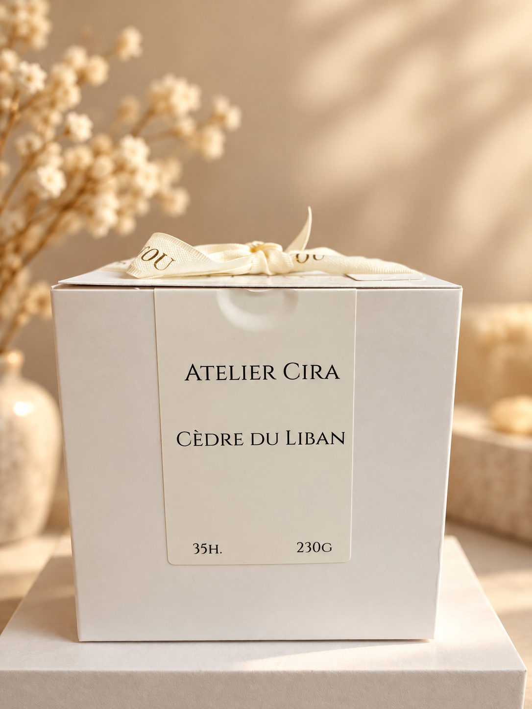 Bougie Parfumée – Cèdre du Liban | 230g