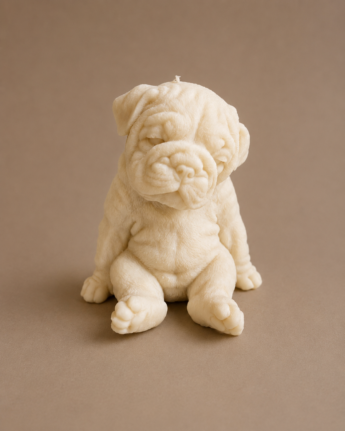 Bougie Bouledogue Assis