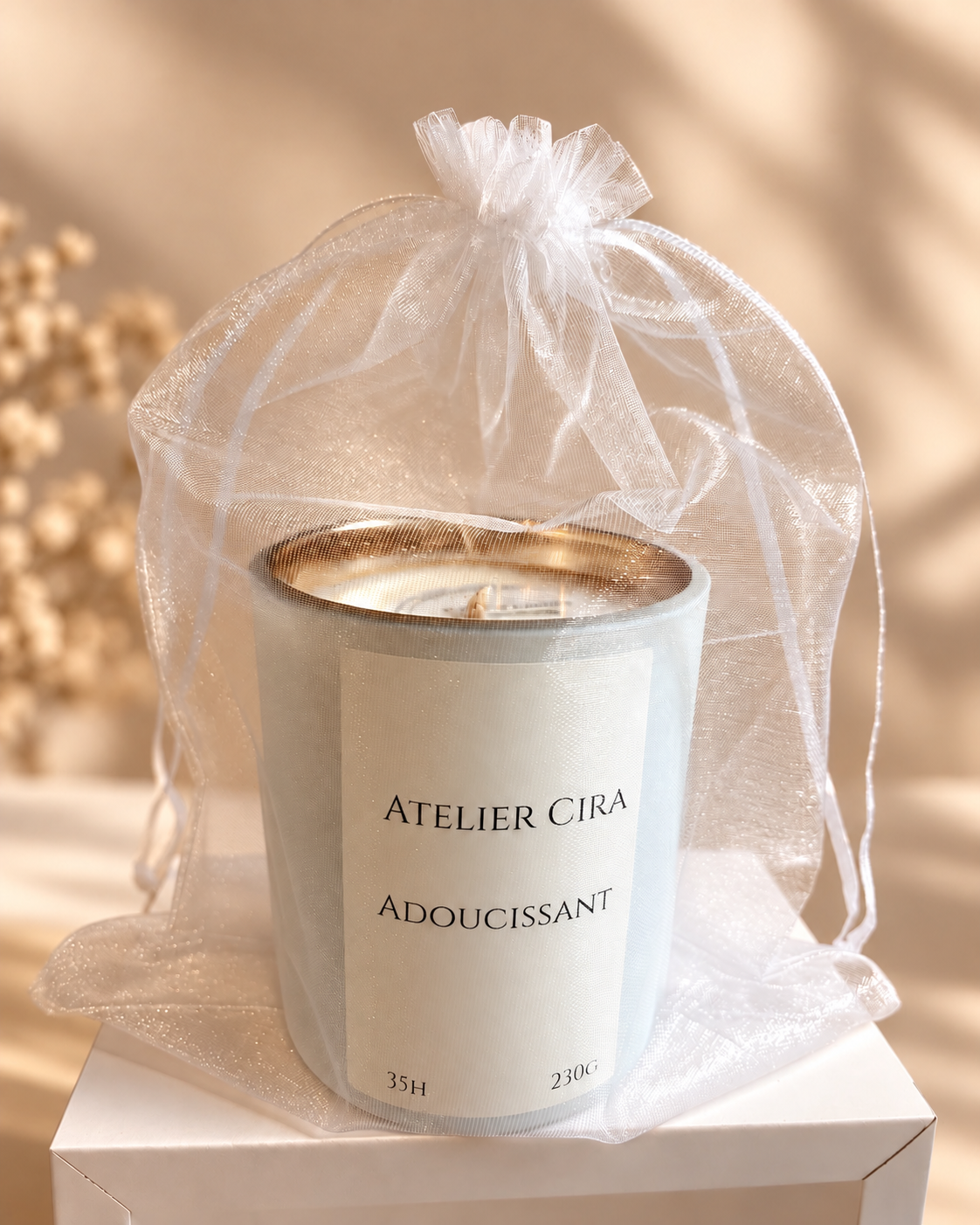Bougie parfumée artisanale – 230g