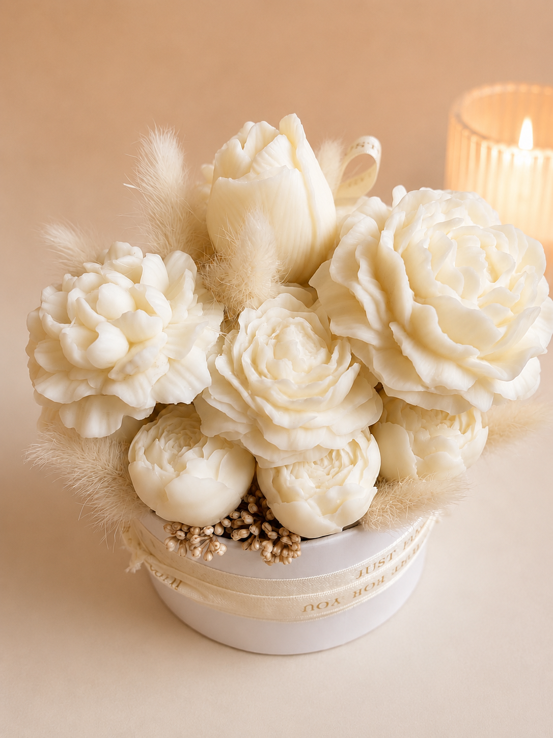Bouquet Fondant Fleuri – 17 Fondants Parfumés