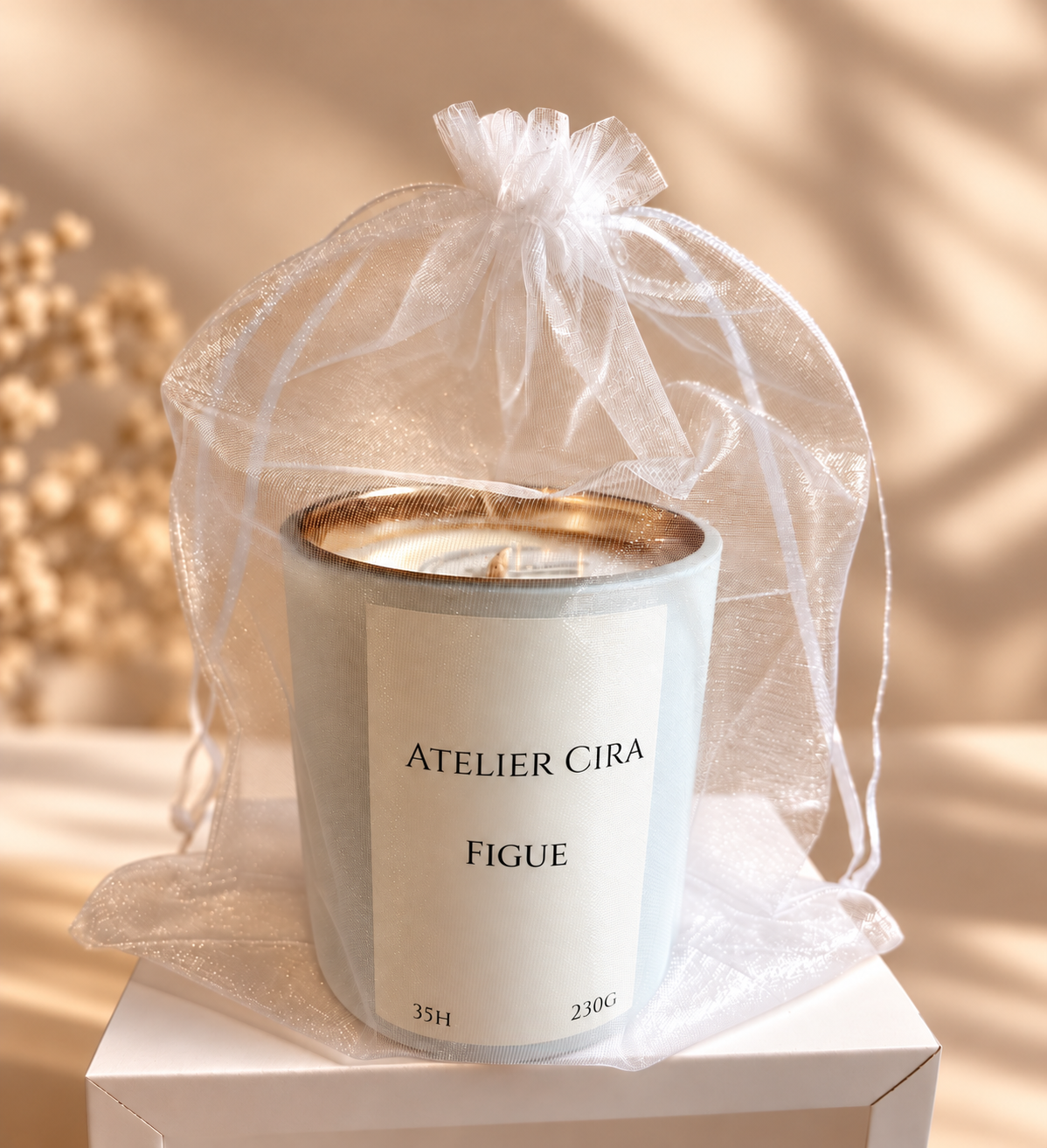 Bougie parfumée artisanale – 230g