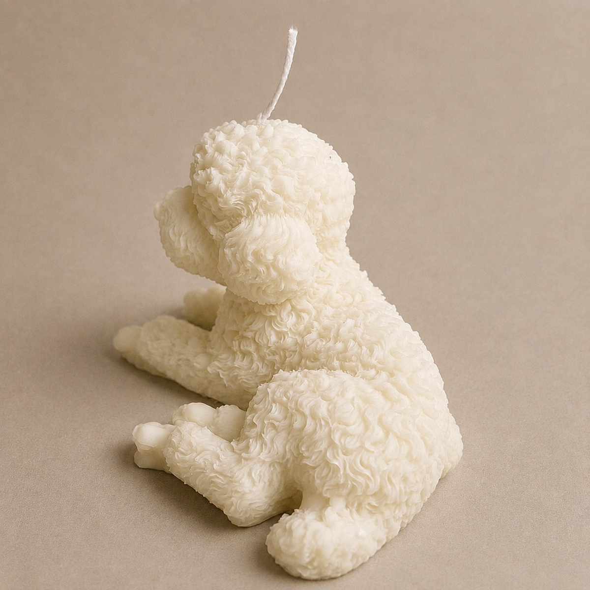 Bougie Chien Caniche