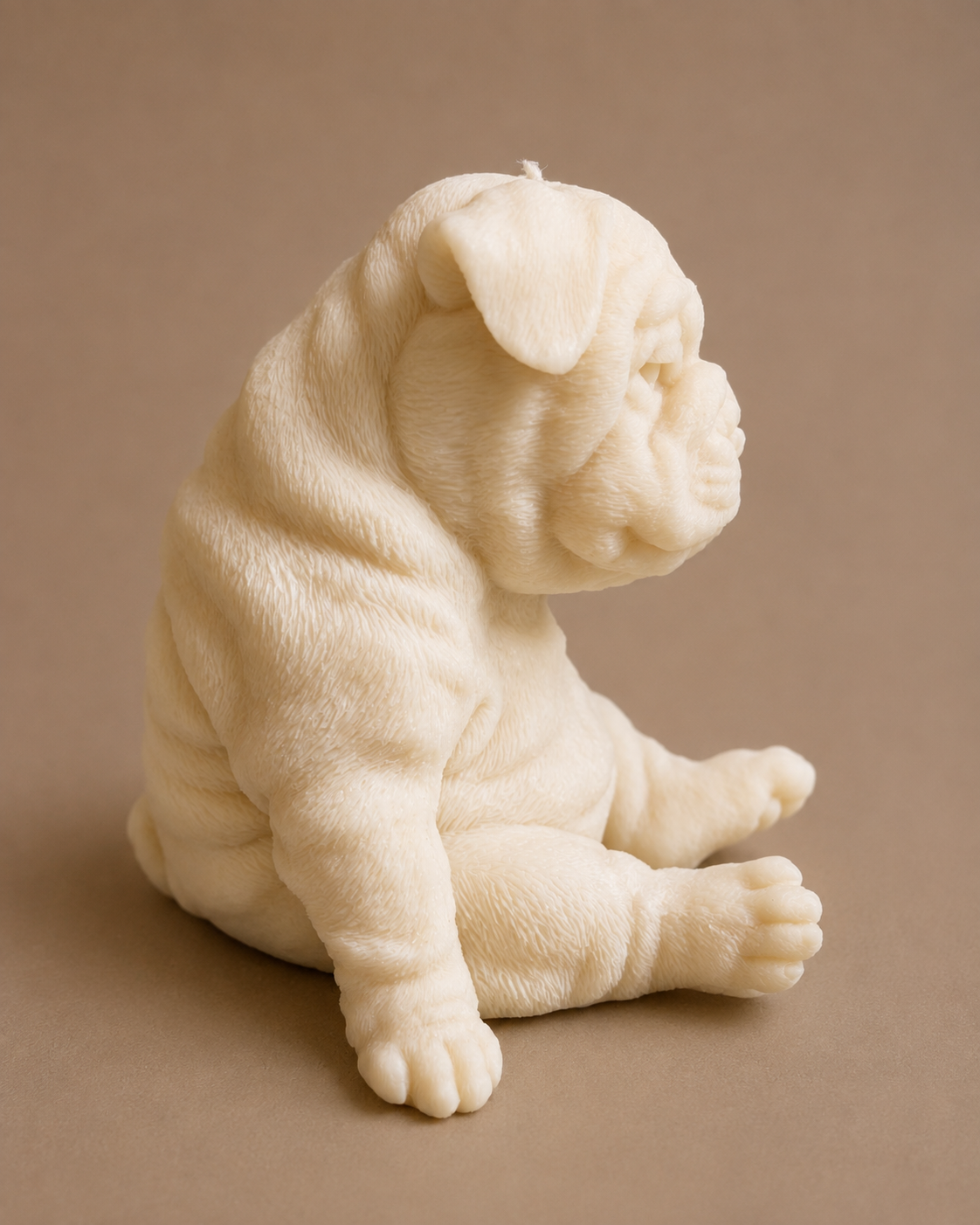 Bougie Bouledogue Assis