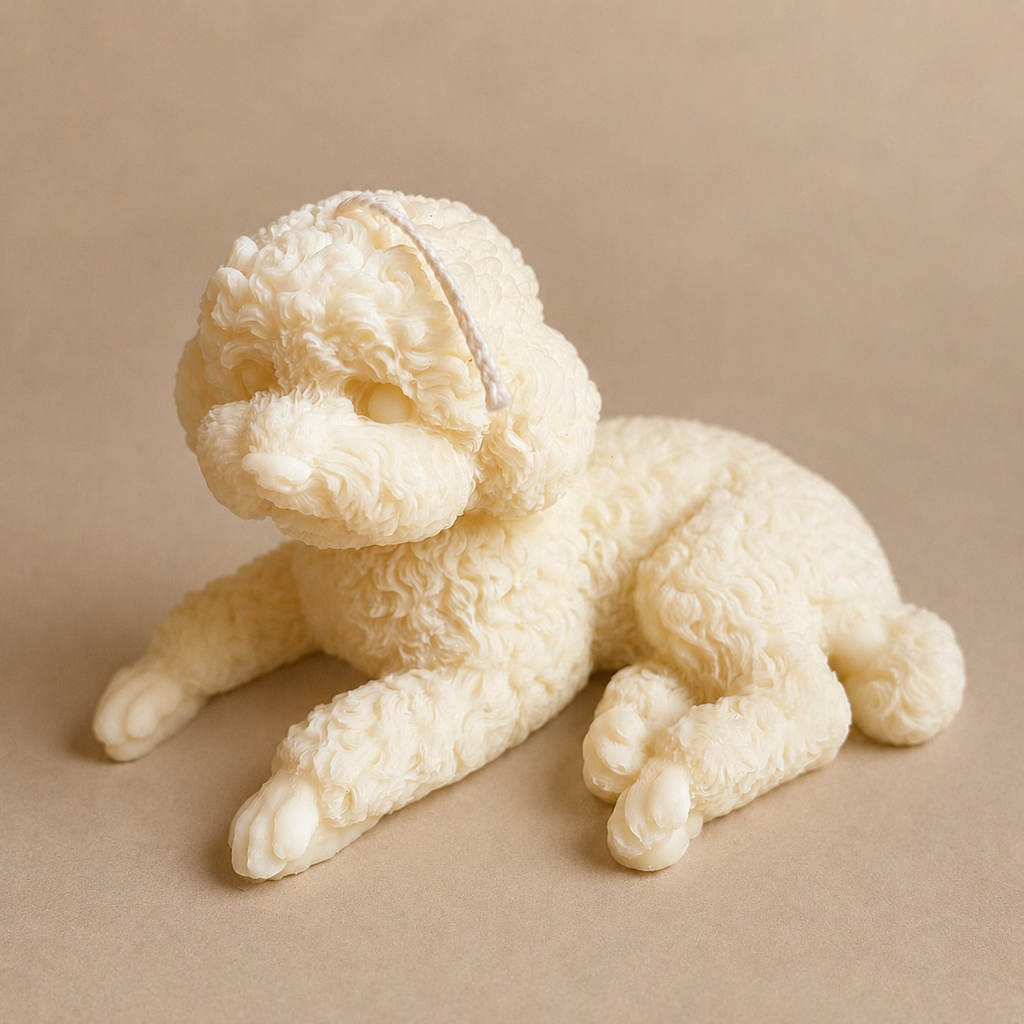 Bougie Chien Caniche