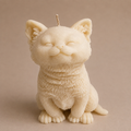 Bougie Chat Souriant