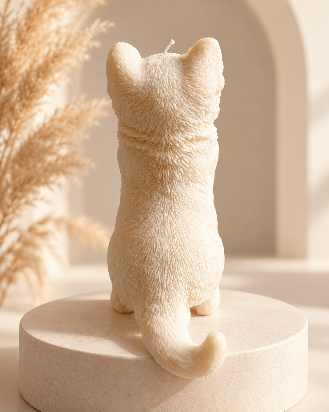Bougie Chat Debout