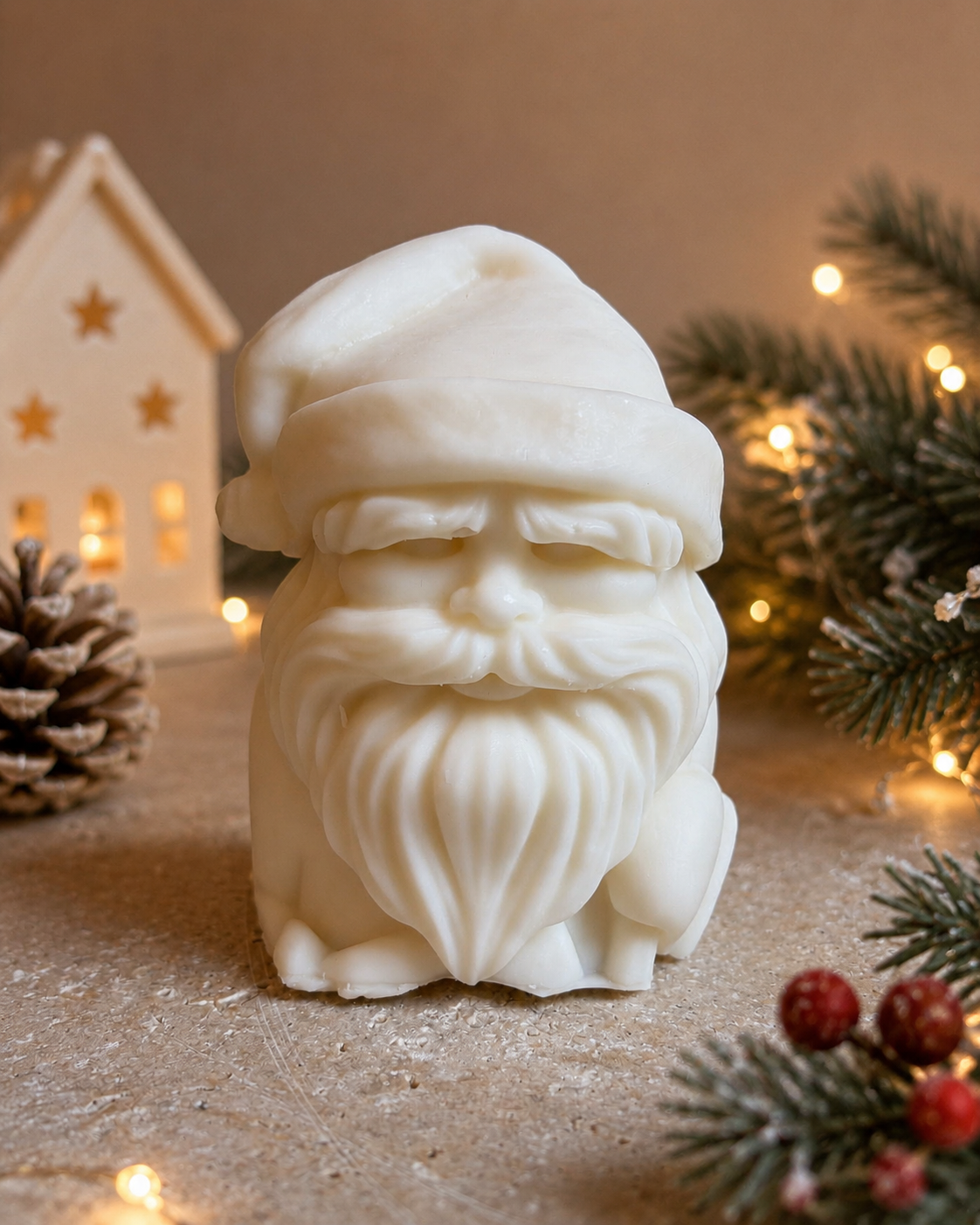 Bougie Père Noël