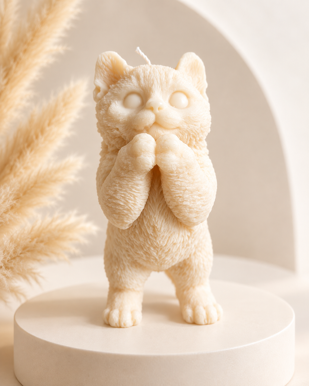 Bougie Chat Debout